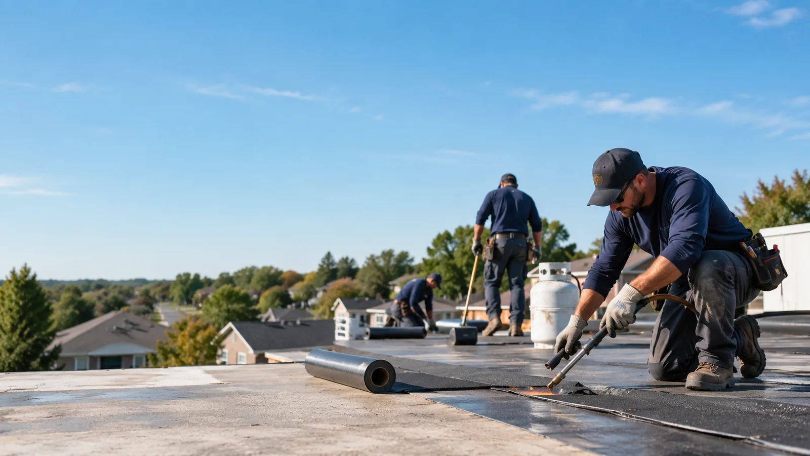 Flat Roof Leak Repair providers in Ames, OK